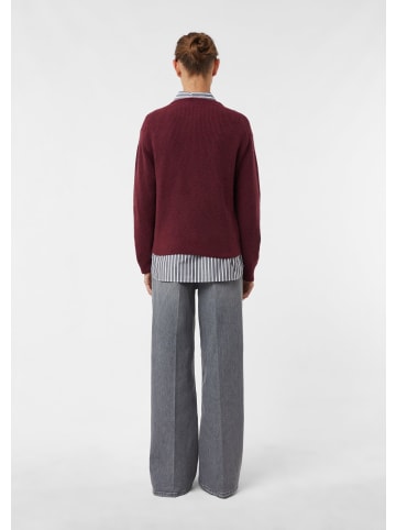 comma Strickpullover in 4916_bordeaux