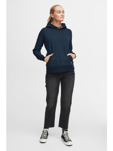Oxmo Kapuzenpullover OXVera in Dunkelblau