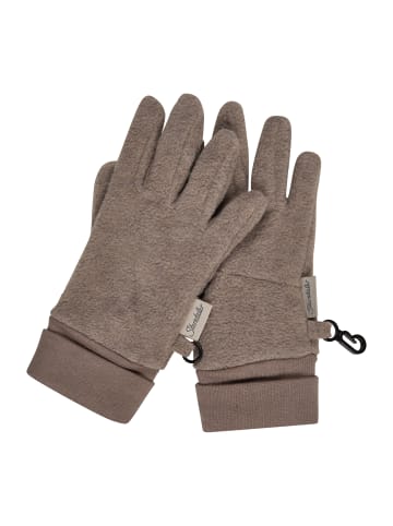 Sterntaler Fingerhandschuhe in braun mel.