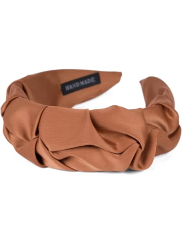 styleBREAKER Haarreif in Cognac