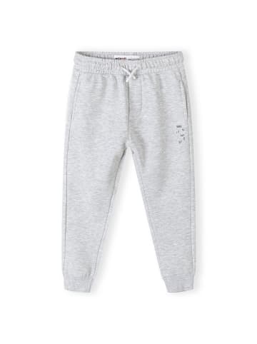 Minoti Sweathosen 17FLEECE 48 in graumeliert