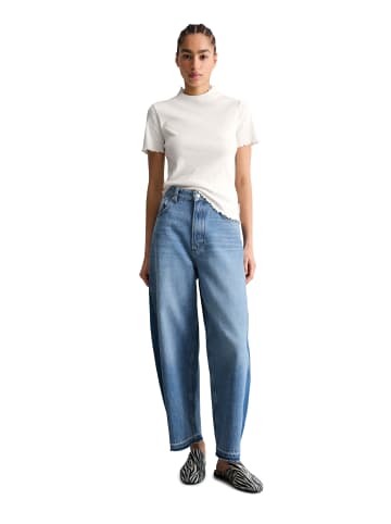 Marc O'Polo DENIM Ripp-T-Shirt slim in Silky White