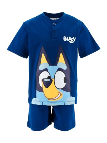 Bluey Schlafanzug kurz Bluey in Dunkelblau