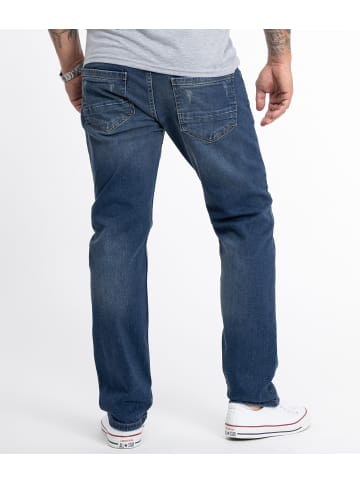 Rock Creek Jeans Straight Cut in Blau