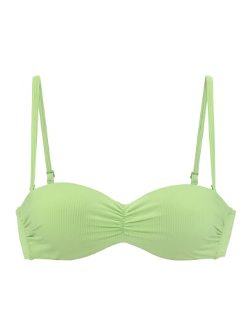 Venice Beach Bandeau-Bikini-Top in lime
