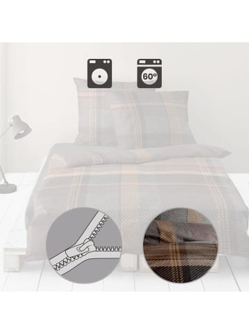 Bierbaum Biber Bettwäsche in marone