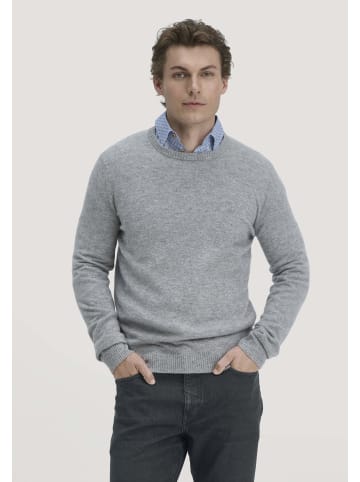 Hessnatur Pullover Regular in hellgrau