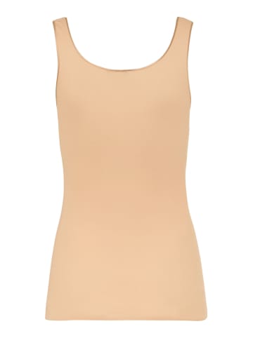 Hanro Tanktop Cotton Seamless in Beige