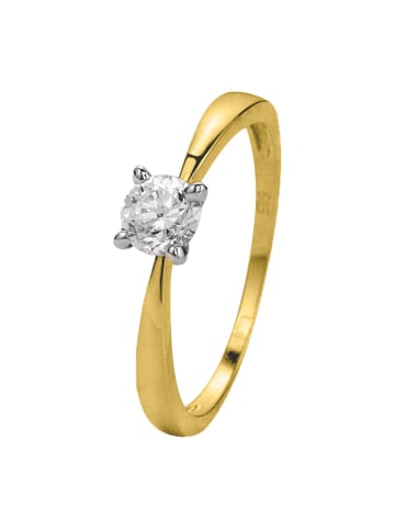 Lucardi 585 Gold Ring Rund