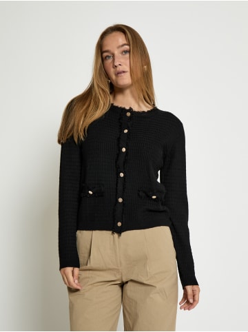 Peppercorn Strickjacke in Black