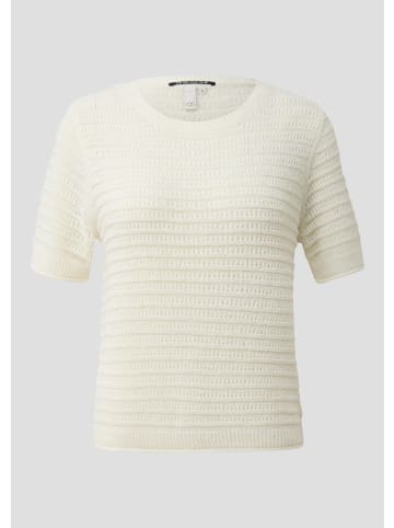 QS Strickpullover in 0200_creme
