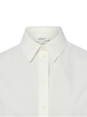 s.Oliver Hemdbluse in weiß
