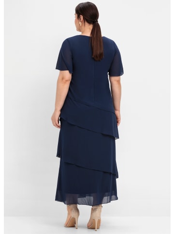 sheego Abendkleid in marine