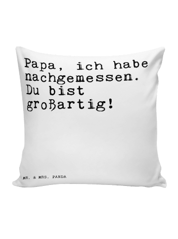 Mr. & Mrs. Panda couch kissen Papa, ich habe nachgemessen.... mi... in Weiß