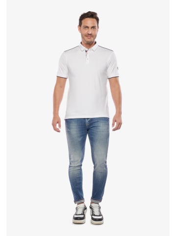 Le Temps des Cerises Poloshirt in White