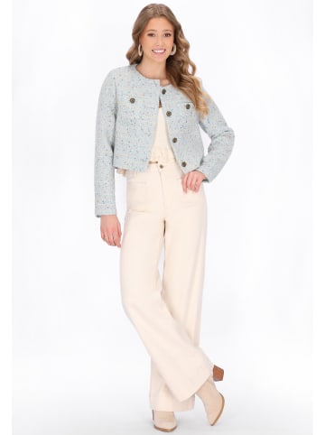 IZIA Women Blazer in aqua multicolor