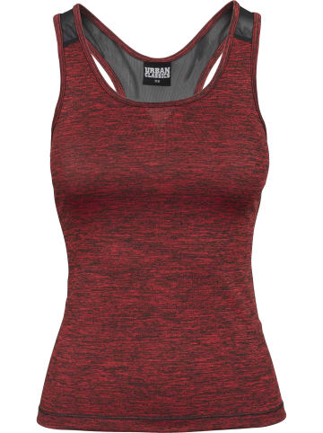 Urban Classics Tanks & Camis in red/black/black