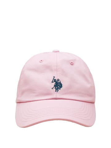 U.S. Polo Assn. Baseball Cap USKaii – Unisex Kappe mit verstellbarem Strapback in Pink