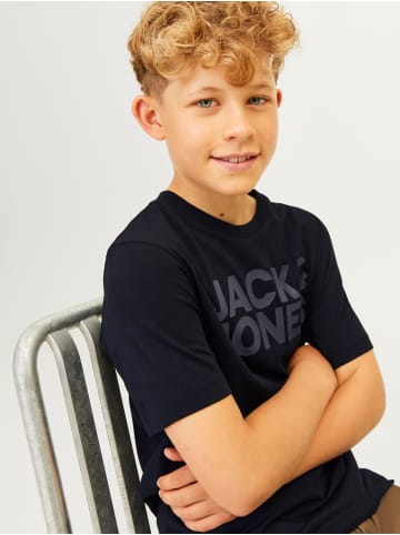 JACK & JONES Junior T-Shirt JJECORP LOGO TEE O-NECK JNR in black