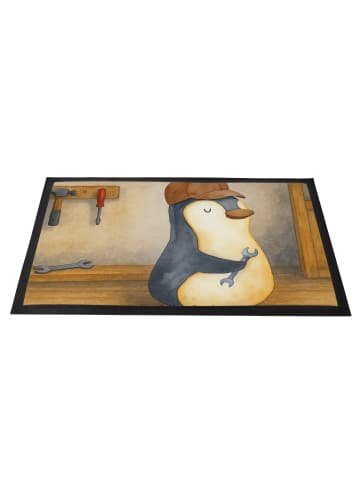 Mr. & Mrs. Panda Fußabtreter Wenn Papa es nicht reparieren kann,... in Weiß