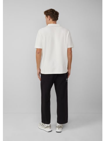 QS Polo-Shirt in 0210_ecru