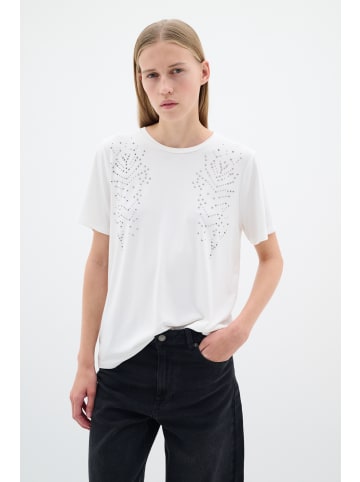 InWear T-shirt LenoIW Gerade Passform in Whisper White