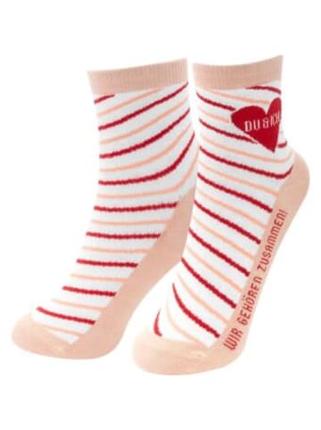 Sheepworld Nonbook - Zaubersocken Motiv "Du & Ich", Damensocken