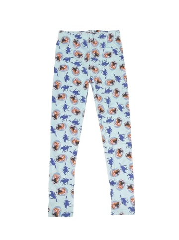 Disney Frozen Leggings Anna & Elsa in Hell-Blau