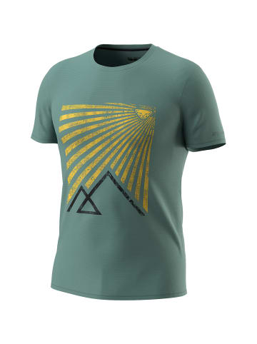 DYNAFIT TRANSALPER GRAPHIC S/S TEE M in Blau3091