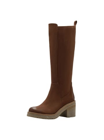 Marco Tozzi Long Boot heel in COGNAC