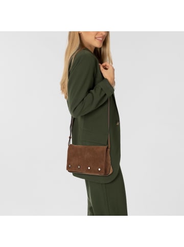 LIEBESKIND BERLIN Rive Umhängetasche Leder 27 cm in safari