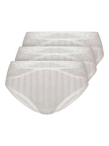 Sassa 3er Pack Panty in ivory