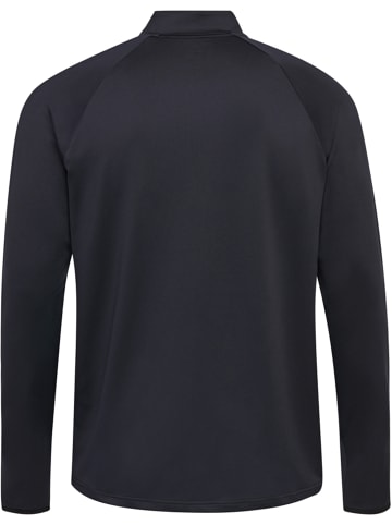 Hummel Halbreißverschluss Sweatshirt Raglanärmel Hmlauthentic Herren in ANTHRACITE