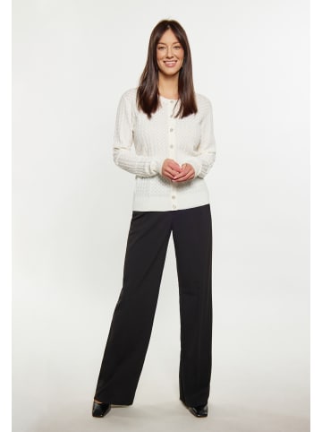 Usha Damen Cardigan in Wollweiss