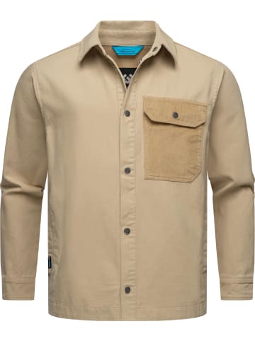 ragwear Outdoorhemd Garwend in Sand