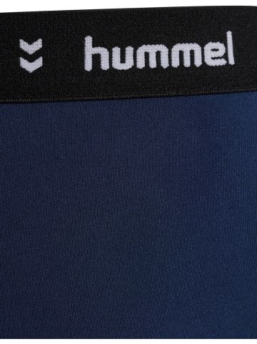Hummel Kinder Leggings "Pulse Mid Waist Tights" in Blau