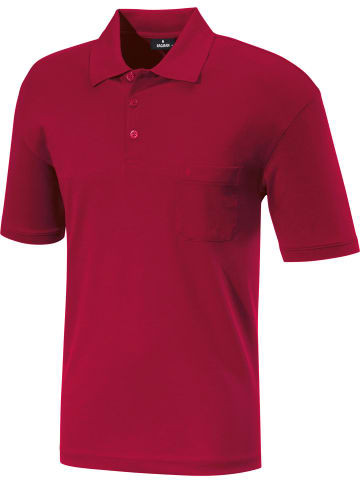 Ragman Poloshirt in weinrot