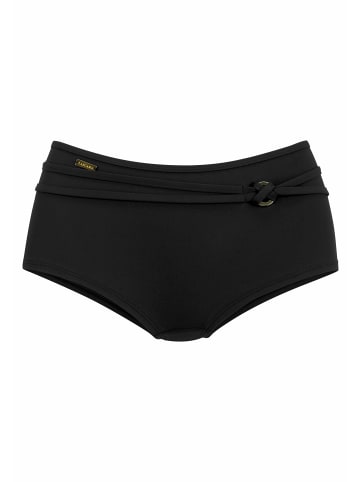 LASCANA Bikini-Hotpants in schwarz