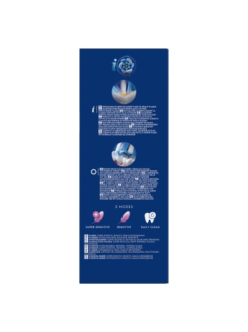 Oral-B Elektr. Zahnbürste "iO2 DUO + 12 Bürsten Ultimative Reinigung" in Schwarz/Pink
