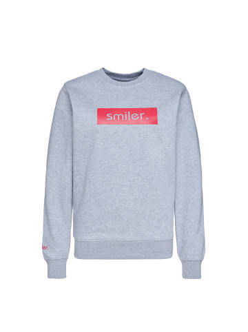 smiler. Sweatshirtpullover dude. in grau