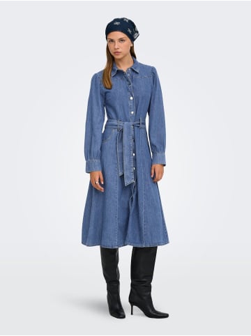 ONLY Jeanskleid in Medium Blue Denim