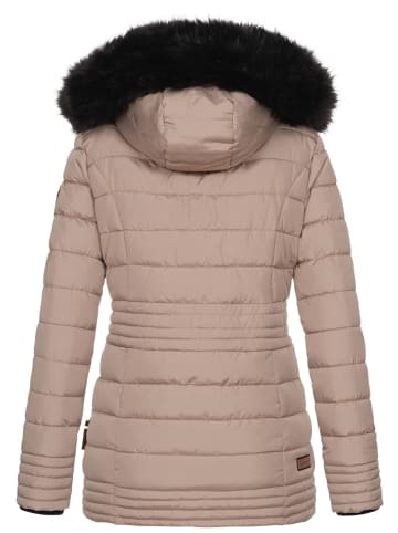 Navahoo Winterjacke Navahoo Umay Princess Damen Winterjacke in Taupe