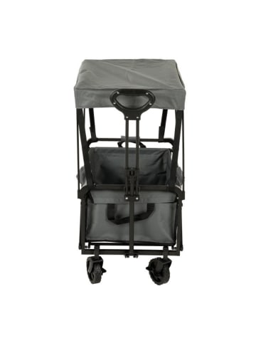 greemotion Faltbarer Bollerwagen mit Dach – 70kg Tragkraft in Anthrazit