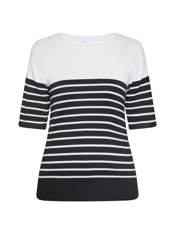 usha BLUE LABEL Damen T-Shirt in SCHWARZ WEISS