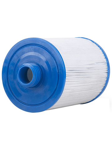 Beliani Outdoor Whirlpools ARCELIA in Blau/Weiß - (W) 15 x (H) 21 x (L) 15 cm