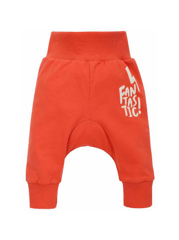 Pinokio Babyhose Motiv in orange