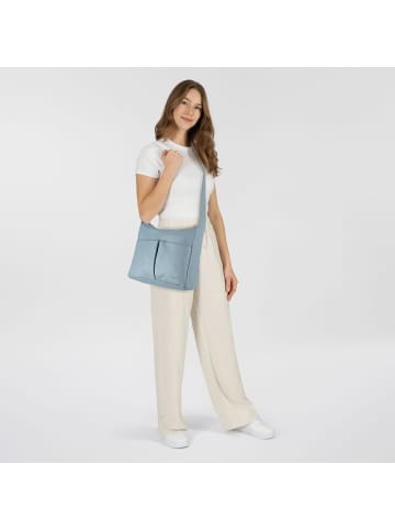 LIEBESKIND BERLIN Hera Schultertasche Leder 32 cm in blue heaven