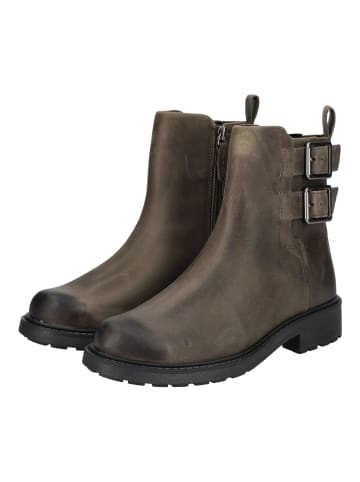 Clarks Stiefelette in Braun/Grau