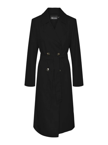 Pieces Trenchcoat in Black