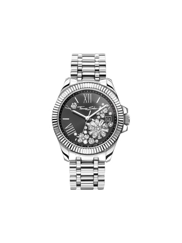 Thomas Sabo Thomas Sabo Damenuhr Edelstahl, Edelstahl in silberfarben